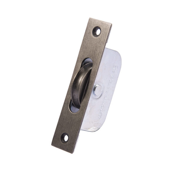 SINGLE AXLE ROLLER SASH WINDOW PULLEY POLISHED BRASS VICTORIAN STYLE SASH PULLEY 